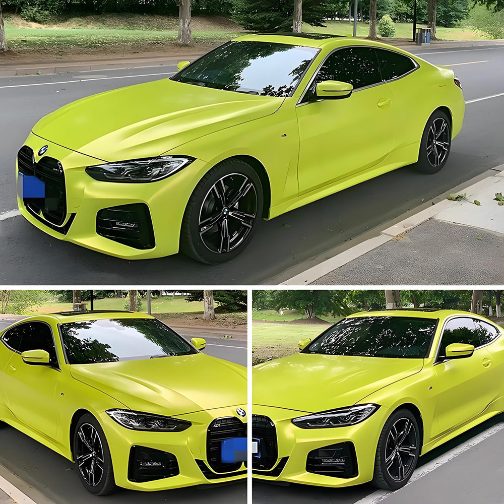 Car Yellow Wraps Series