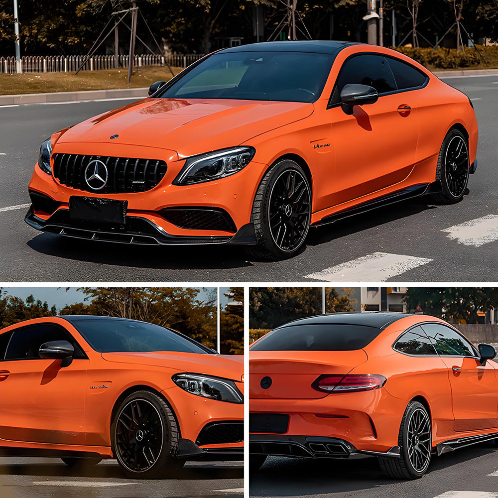 Car Orange Wraps Series