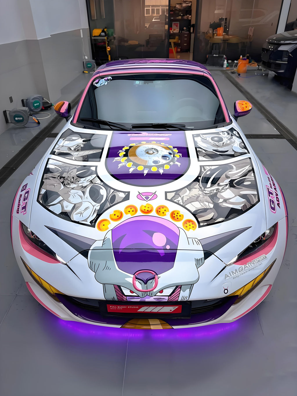 Dragon Ball Frieza Autofolierung