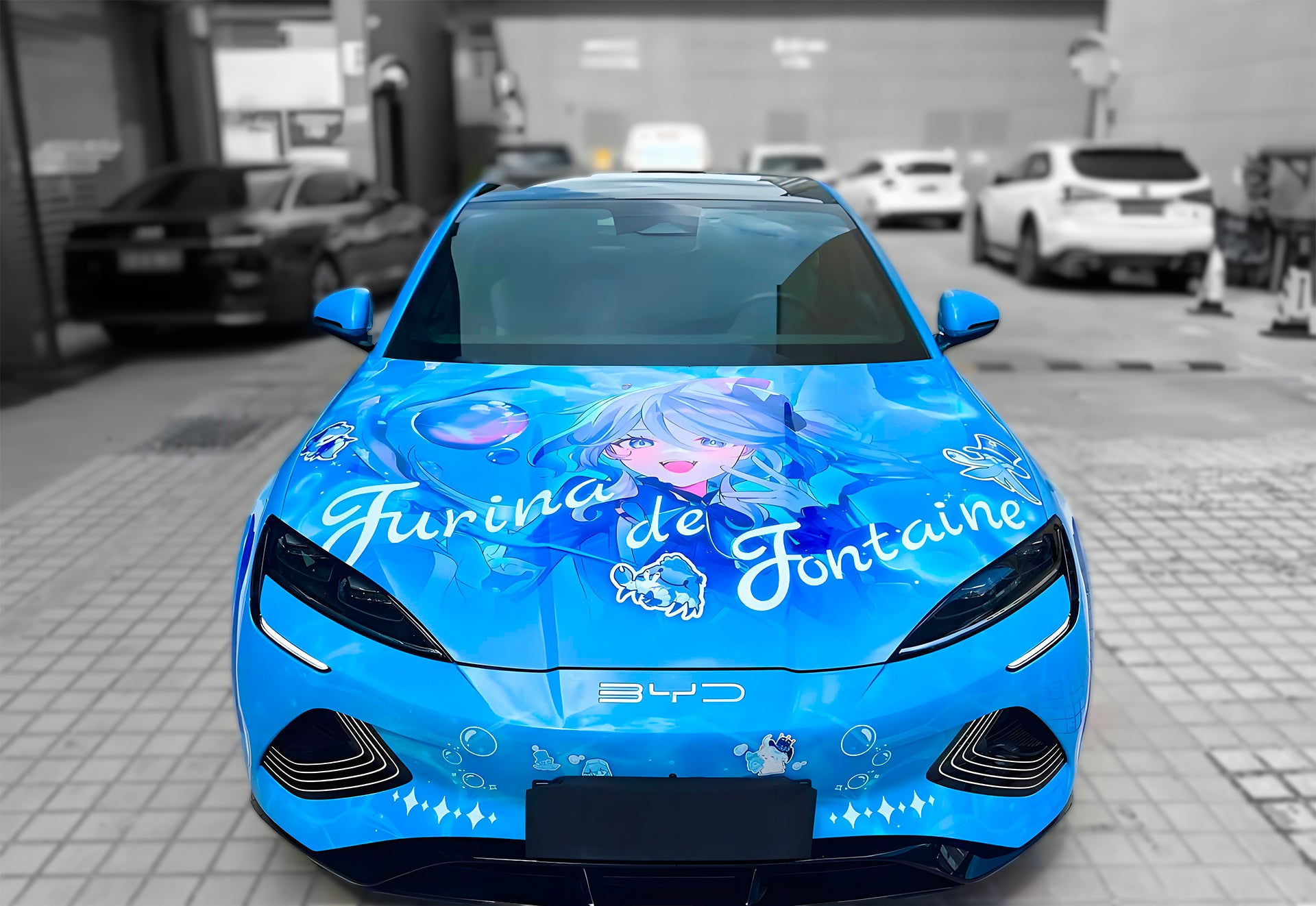 Genshin Impact B Car Wrap [AW-178]