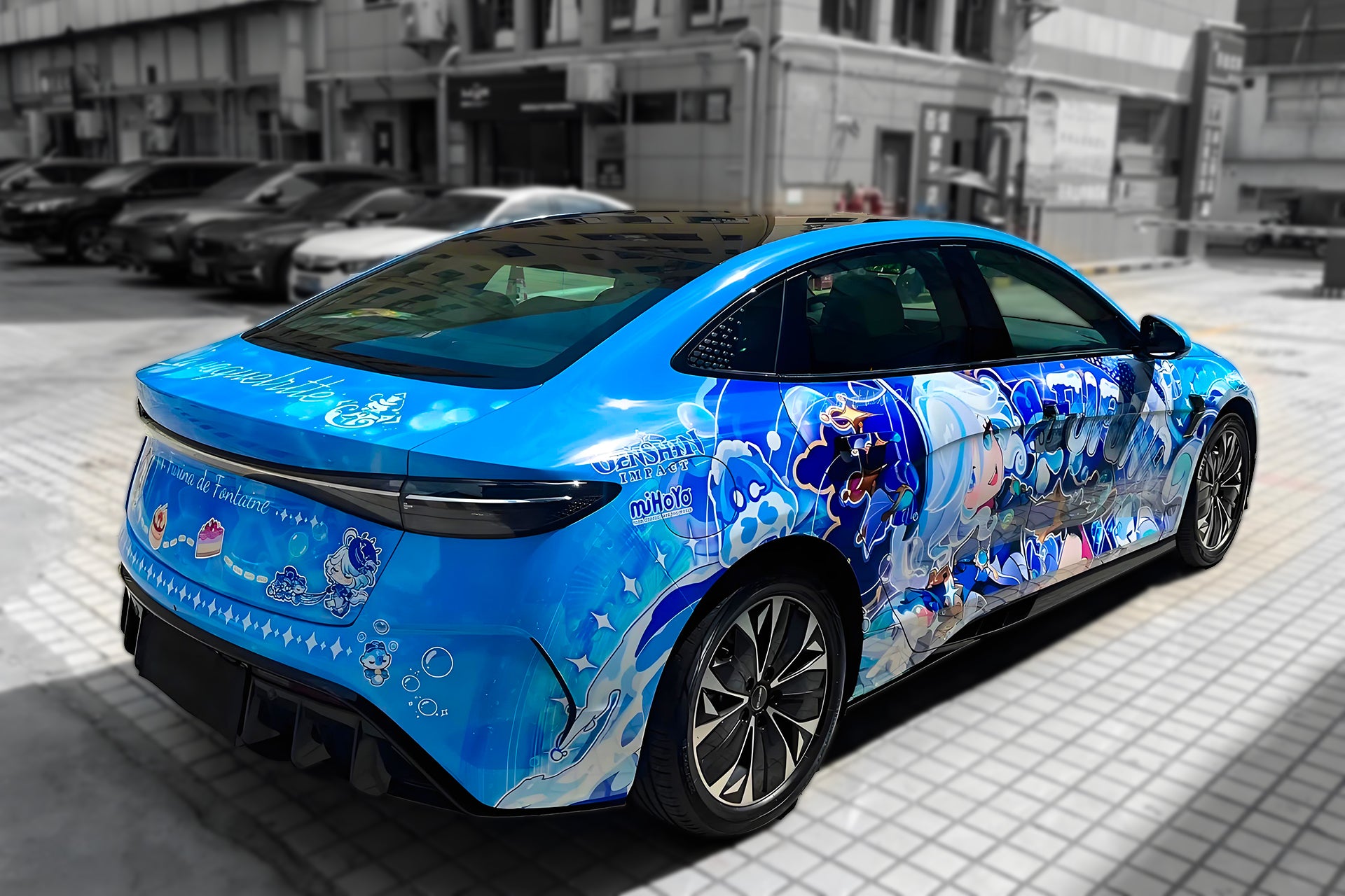 Genshin Impact B Car Wrap [AW-178]