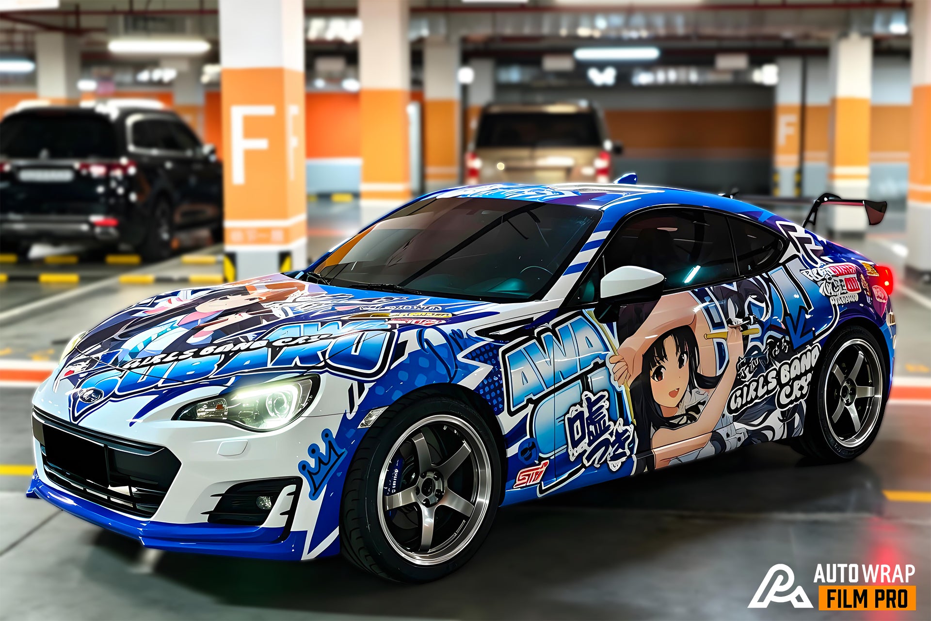 Girls Band Cry C Car Wrap [AW-180]