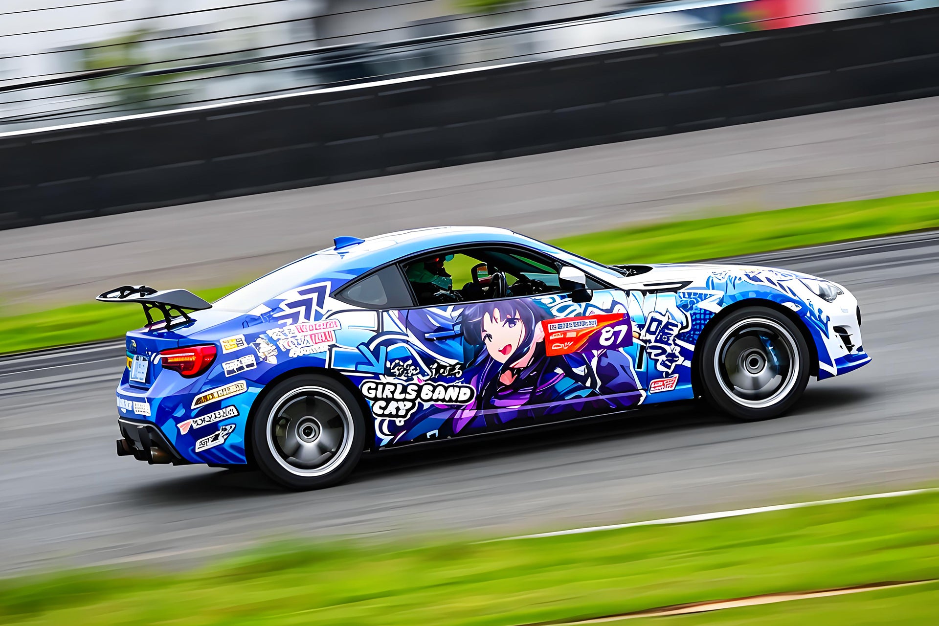 Girls Band Cry C Car Wrap [AW-180]