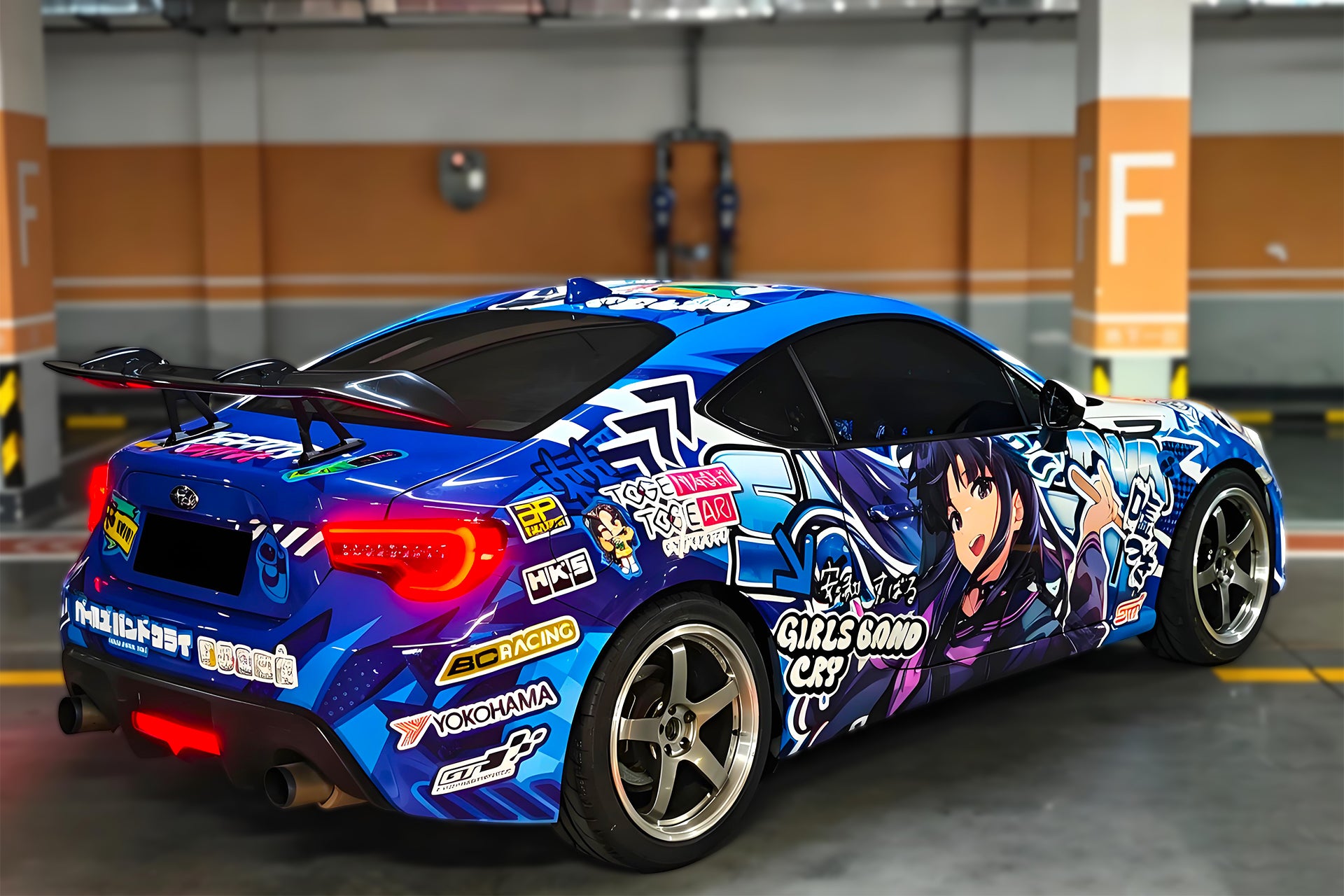 Girls Band Cry C Car Wrap [AW-180]