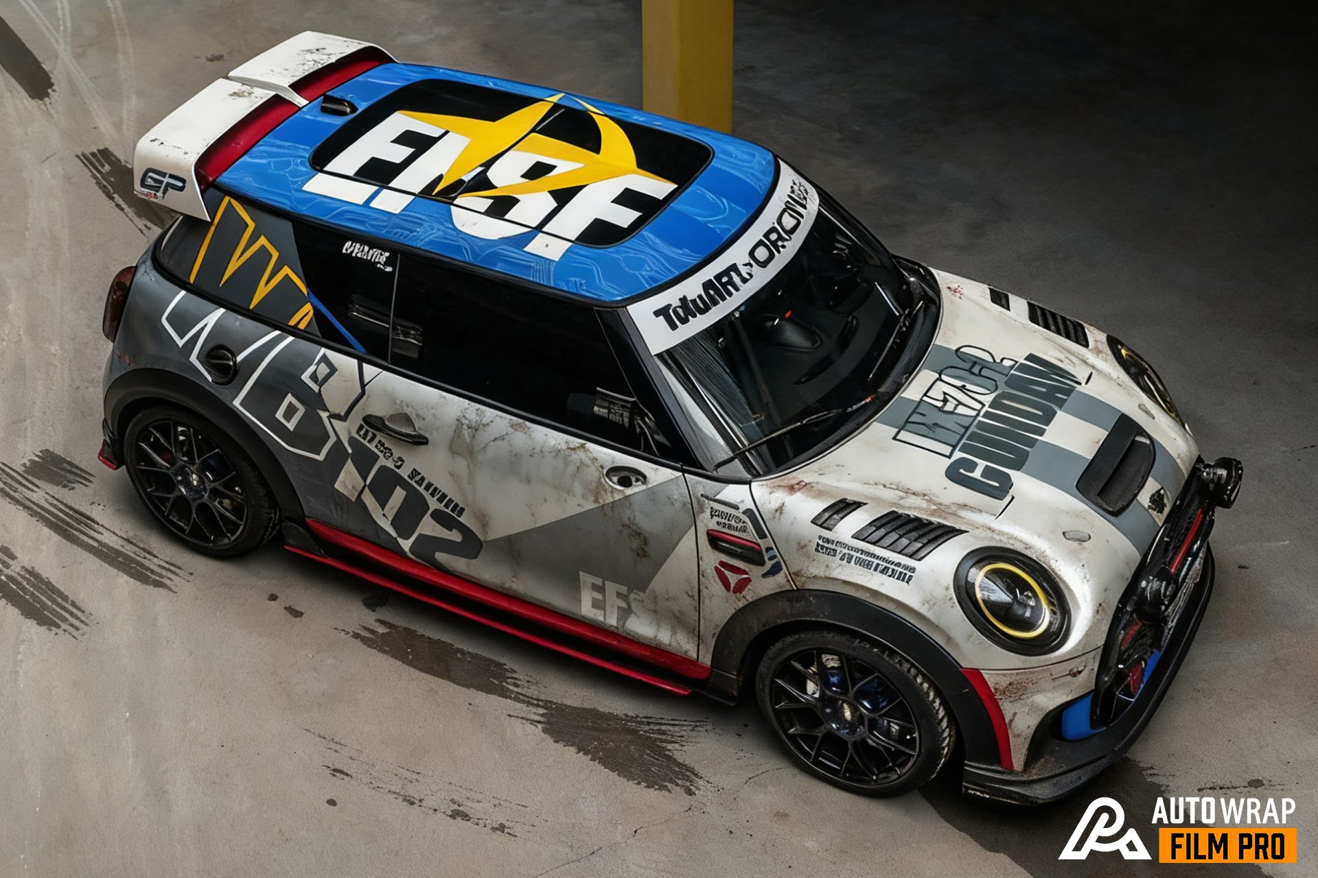 GumDam C RX78 Car Wrap [UW-51]