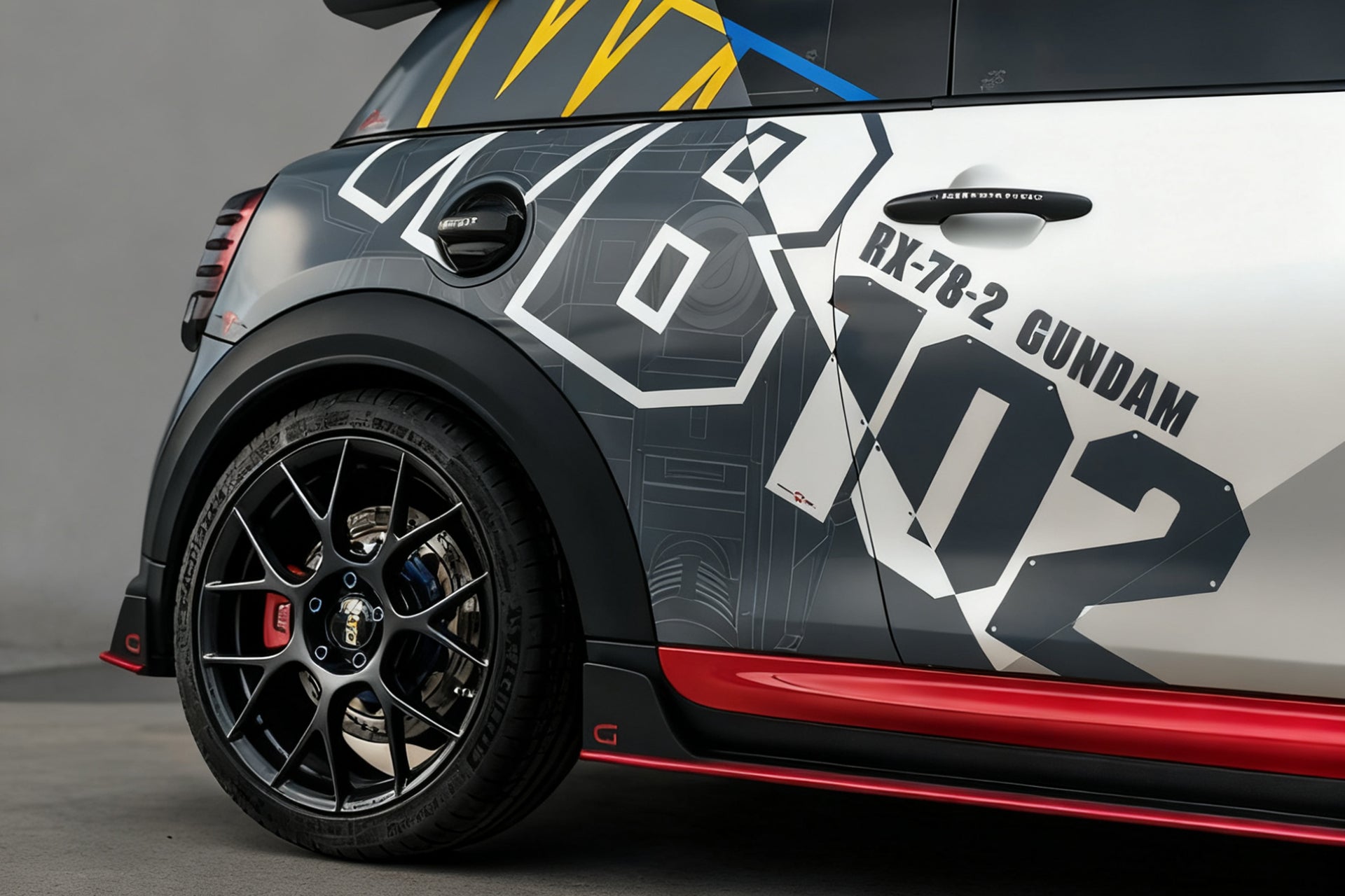 GumDam C RX78 Car Wrap [UW-51]