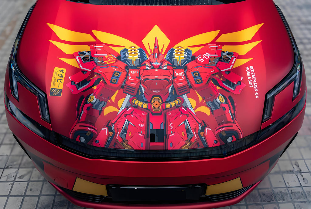 GunDam B Volle Auto-Folierung