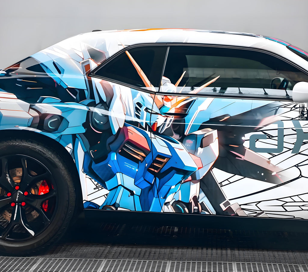 Gundam A Autofolierung