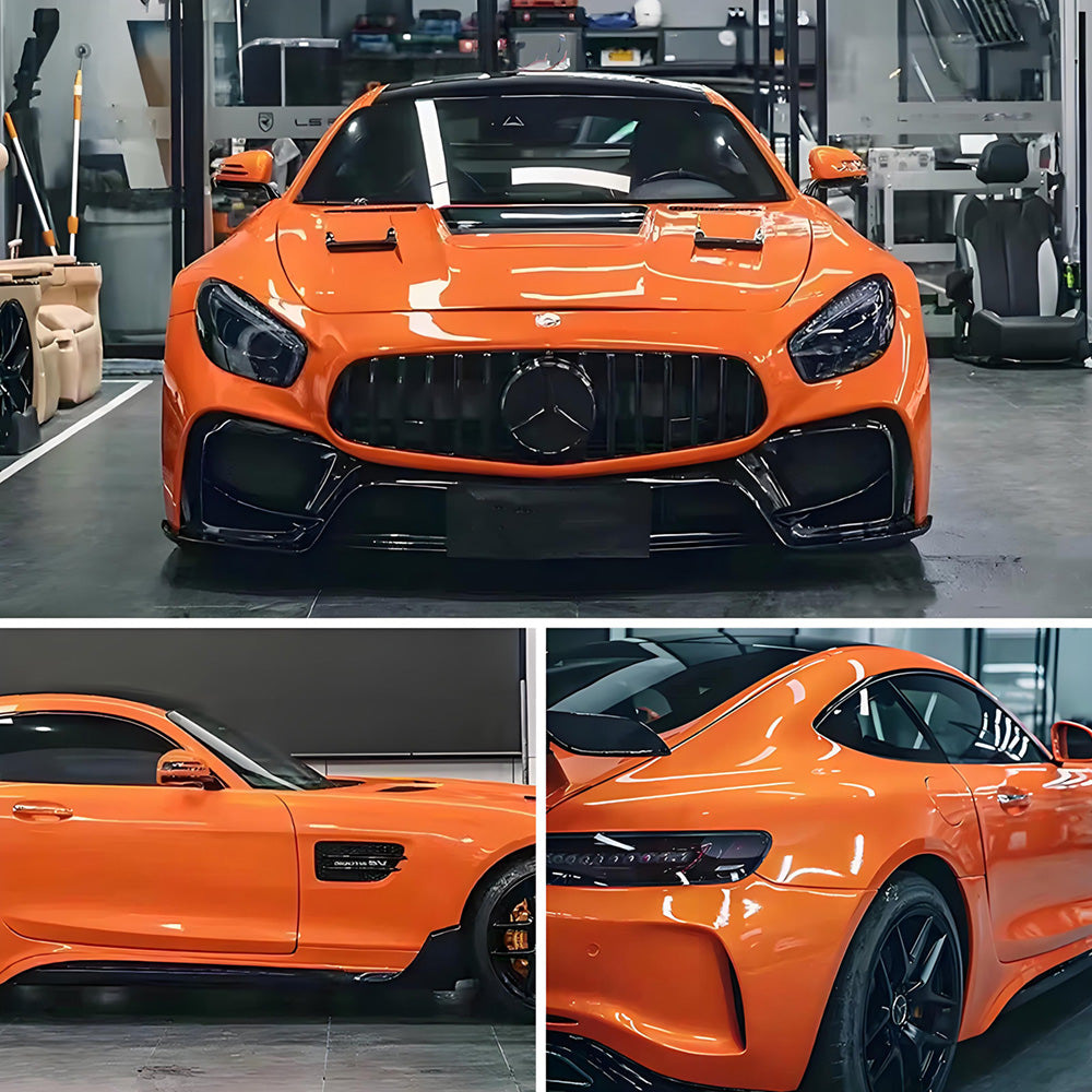 Car Orange Wraps Series