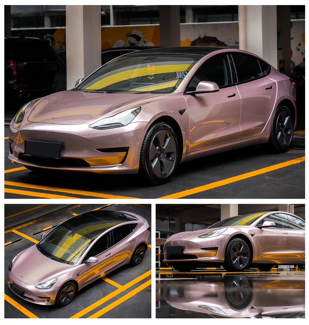 Car Pink Wraps Series