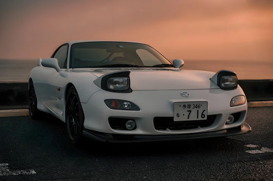 Initial D Japanese decorative license plate