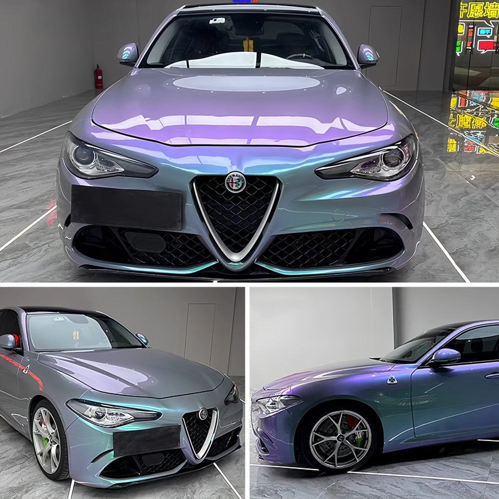 Auto Lila Wraps Serie