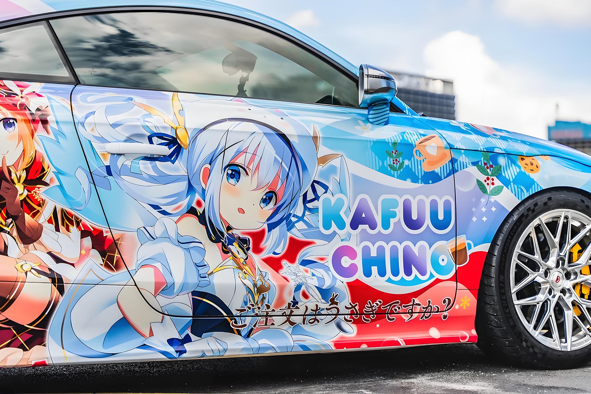Is the order a Rabbit B Car Wrap [AW-79]