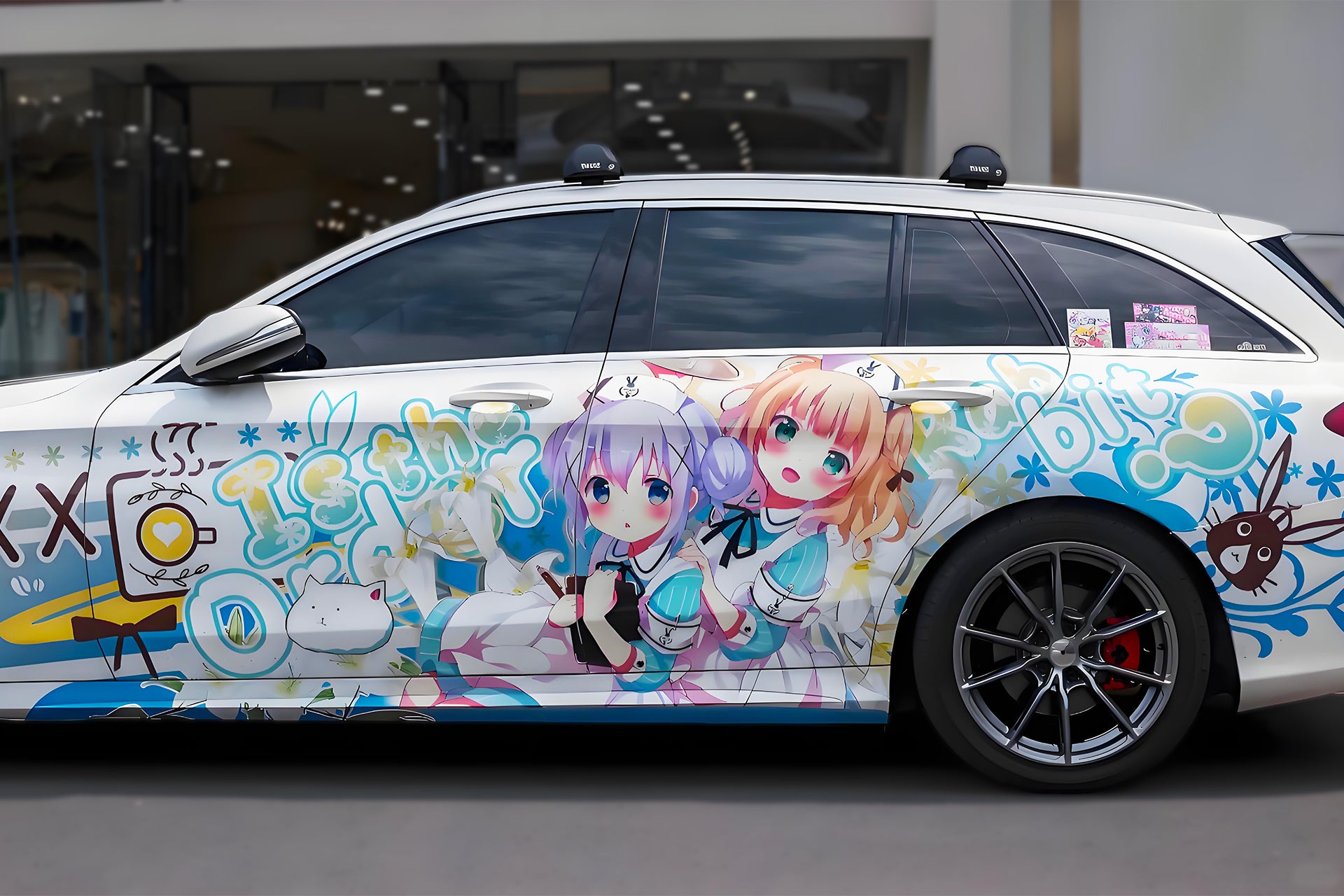 Is the order a Rabbit Car Wrap [AW-01]