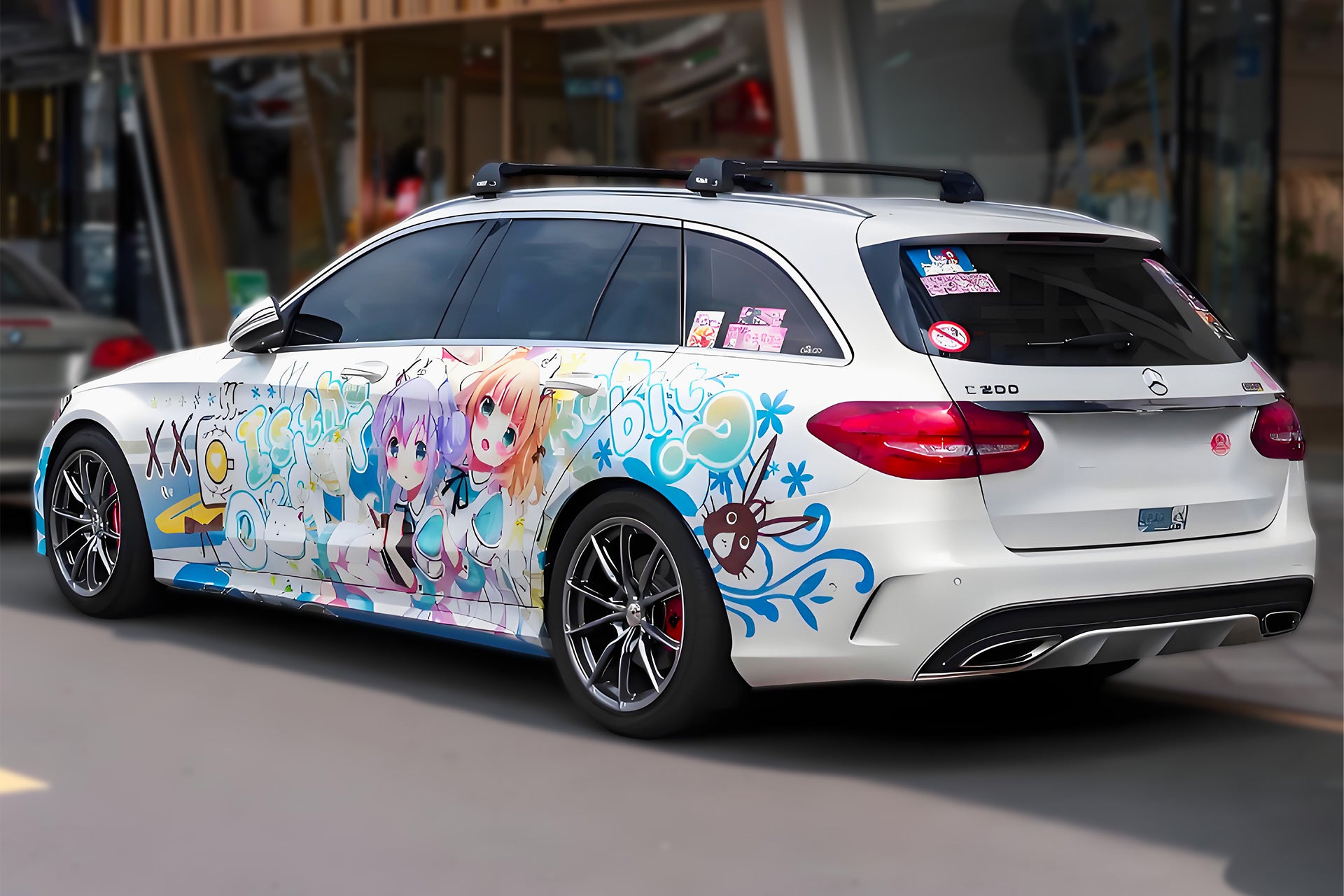 Is the order a Rabbit Car Wrap [AW-01]