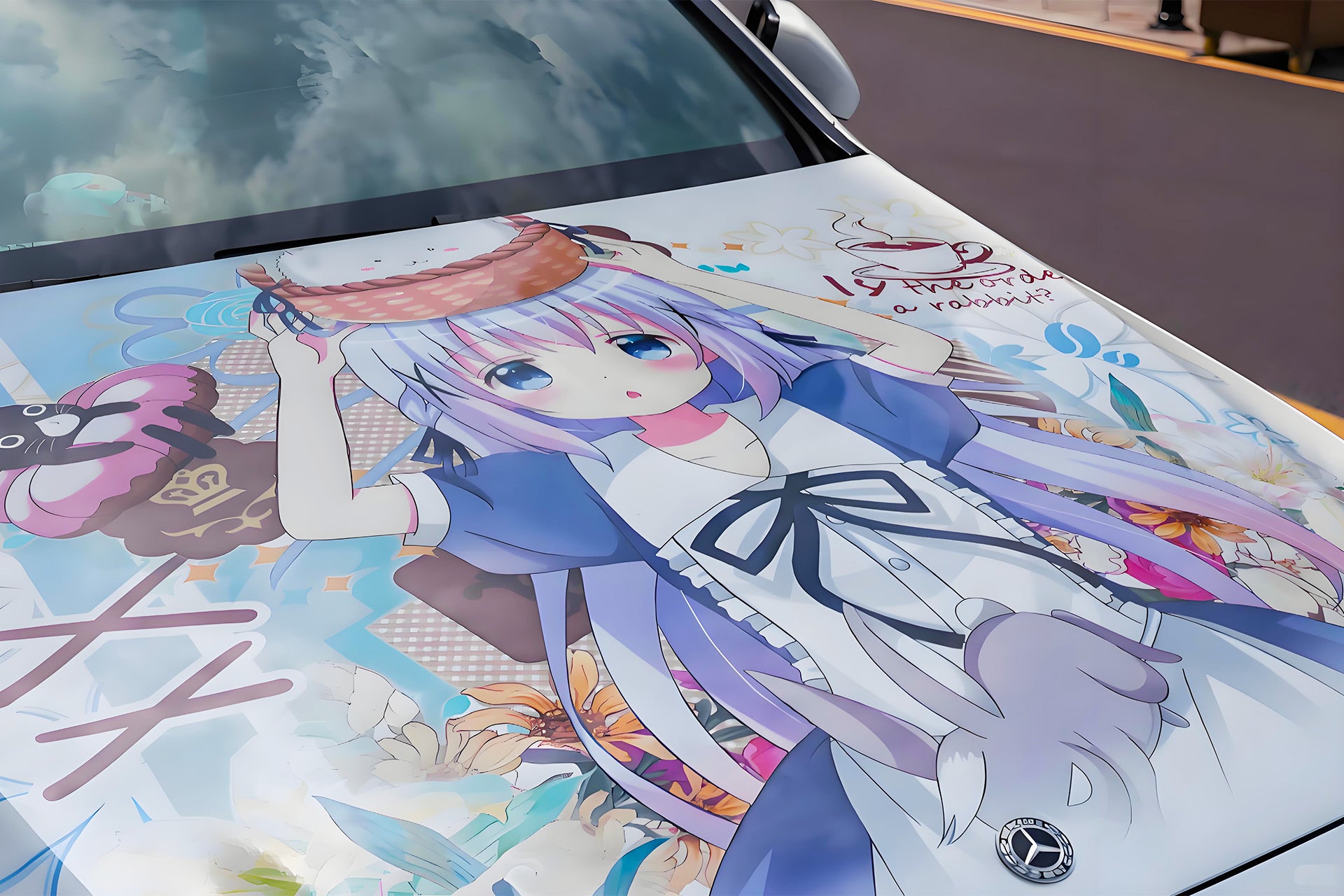 Is the order a Rabbit Car Wrap [AW-01]