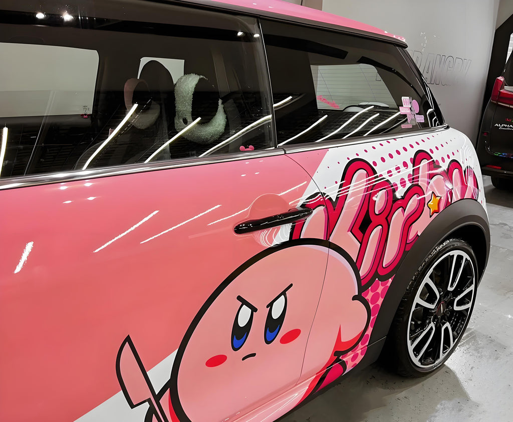 Kirby's Dream Land B Full Size Car Wrap [UW-43]