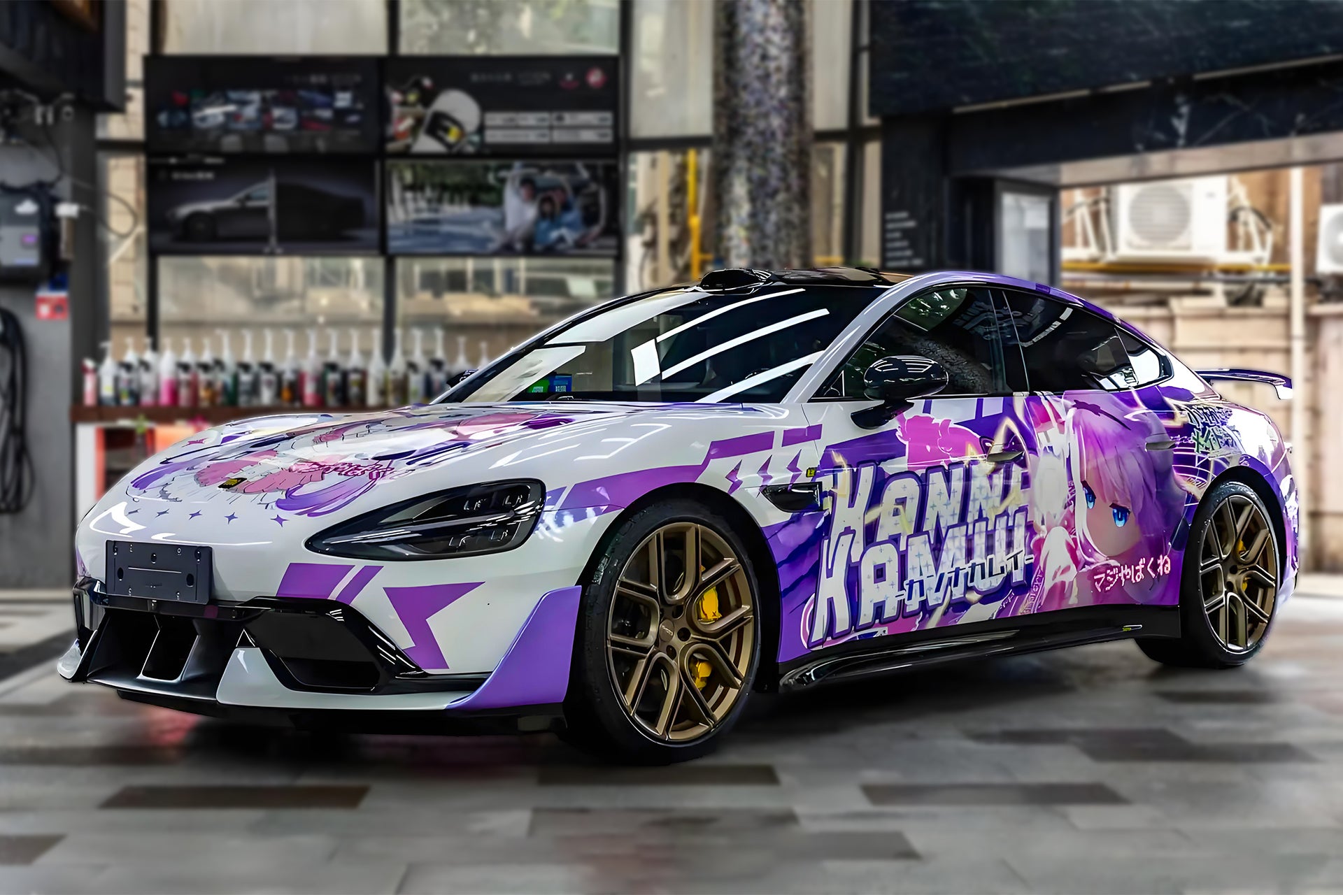 Kobayashi-san Chi no Meidoragon B Car Wrap [AW-182]