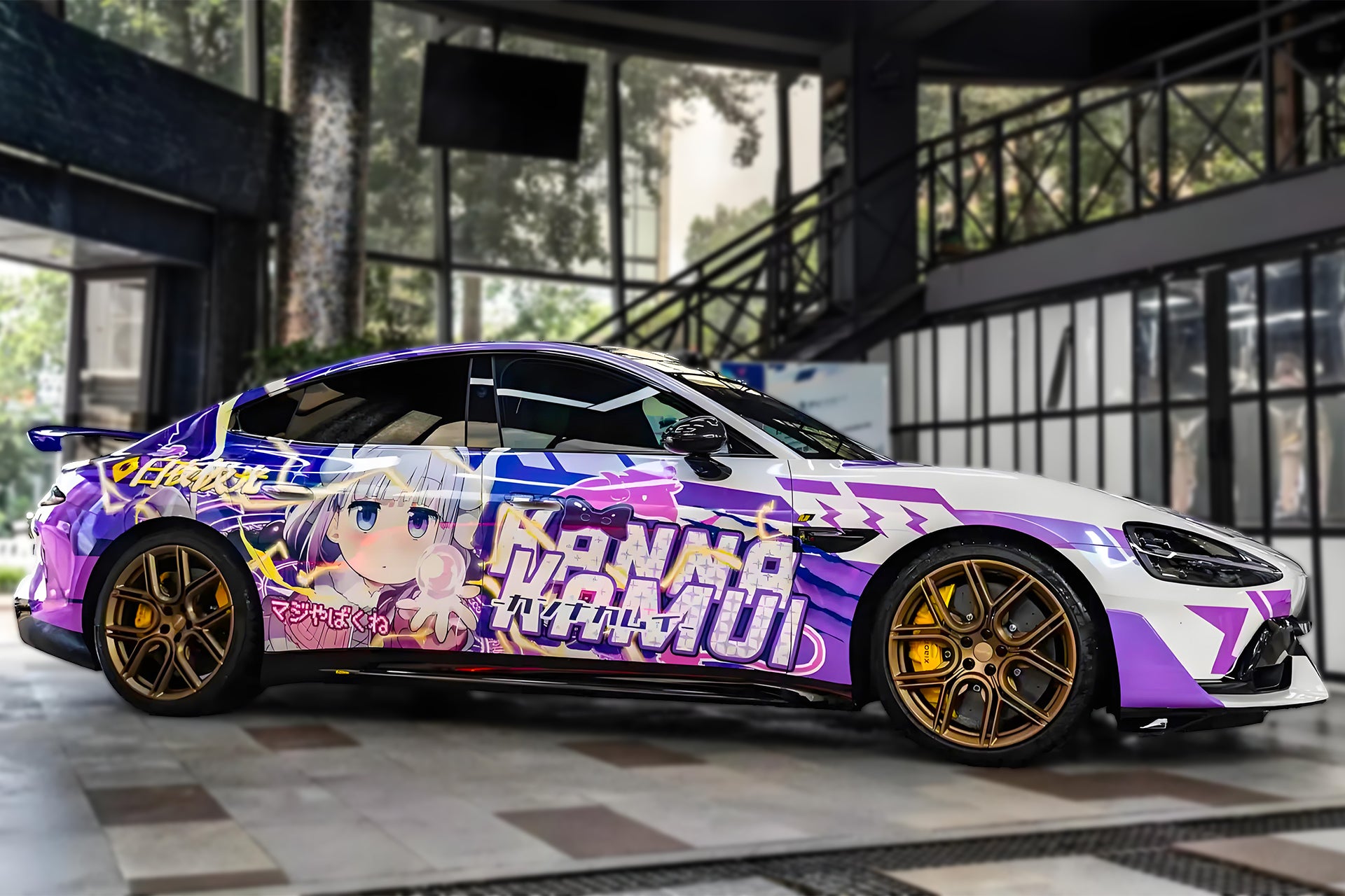 Kobayashi-san Chi no Meidoragon B Car Wrap [AW-182]