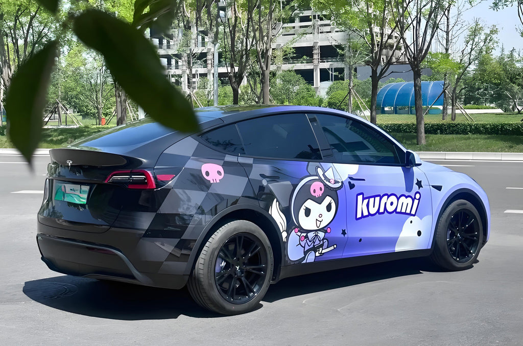 Kuromi Gradient Full Size Car Wrap [UW-42]