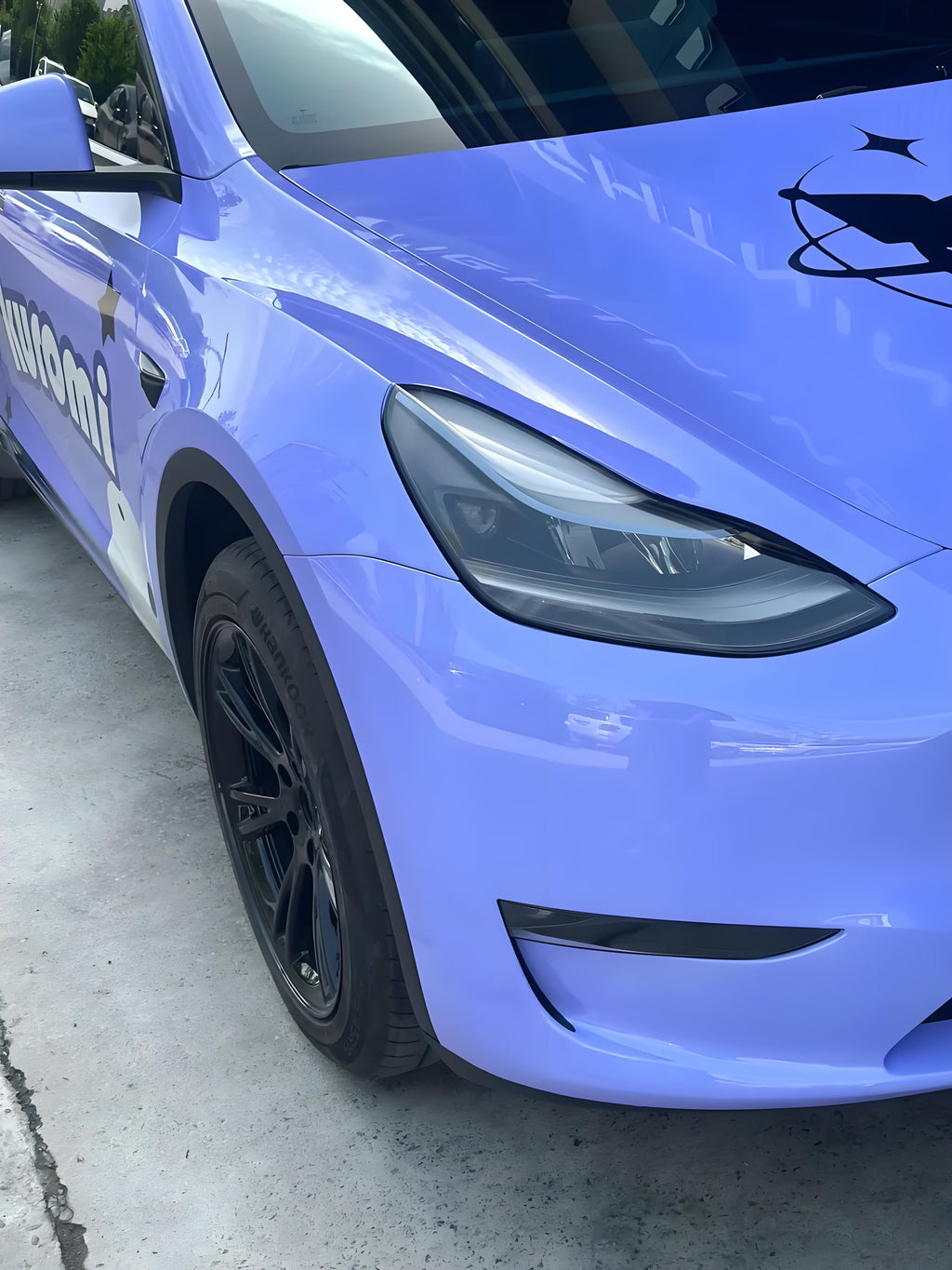 Kuromi Gradient Full Size Car Wrap [UW-42]
