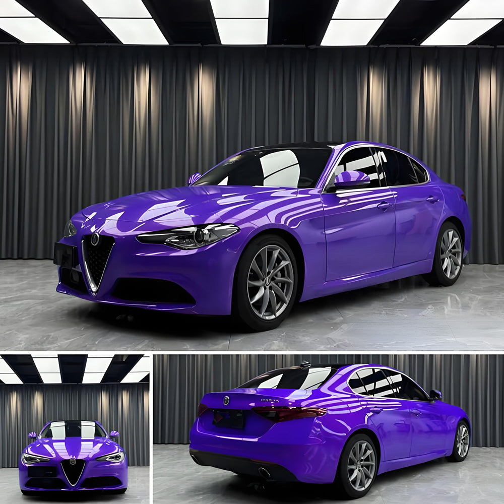 Auto Lila Wraps Serie
