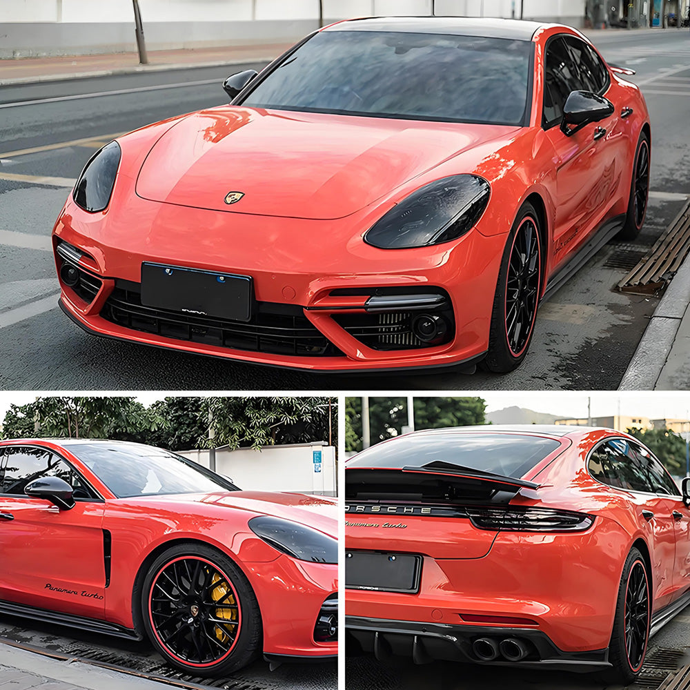 Car Orange Wraps Series