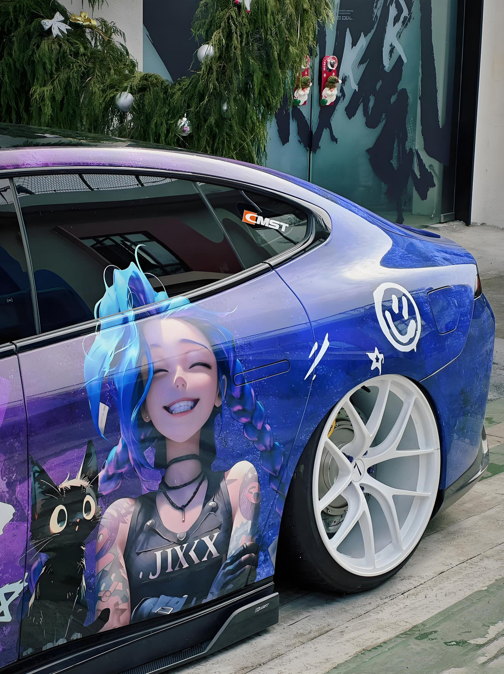 League of Legends Jinx B Autofolierung