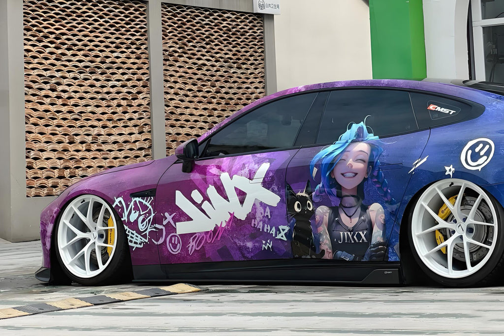 League of Legends Jinx B Autofolierung