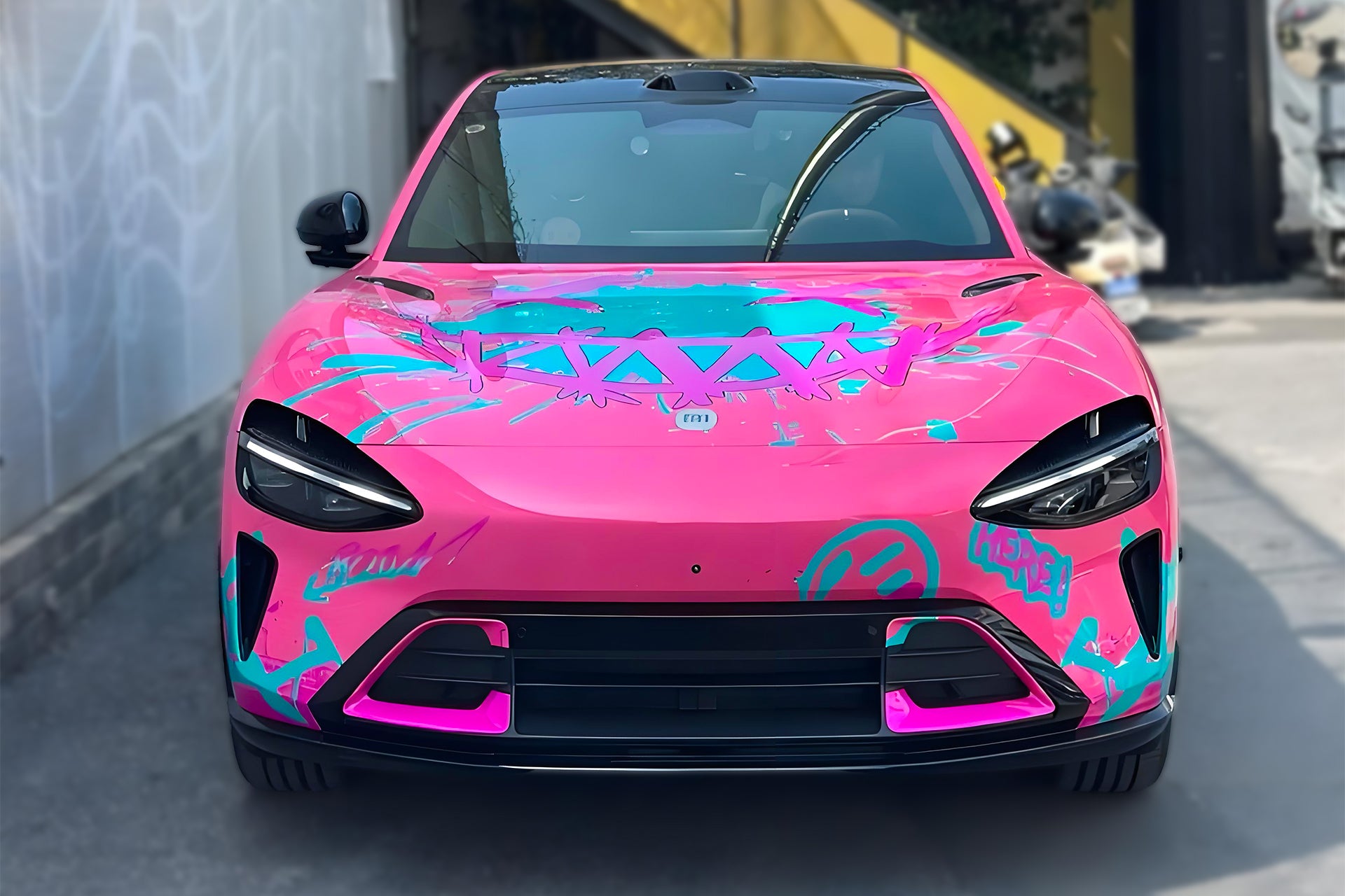 League of Legends Jinx C Car Wrap [AW-104]