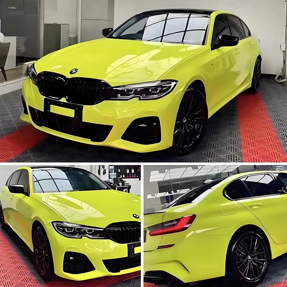 Car Yellow Wraps Series