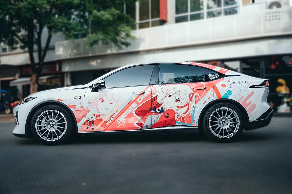 Lycoris Recoil Full Size Car Wrap [AW-16]