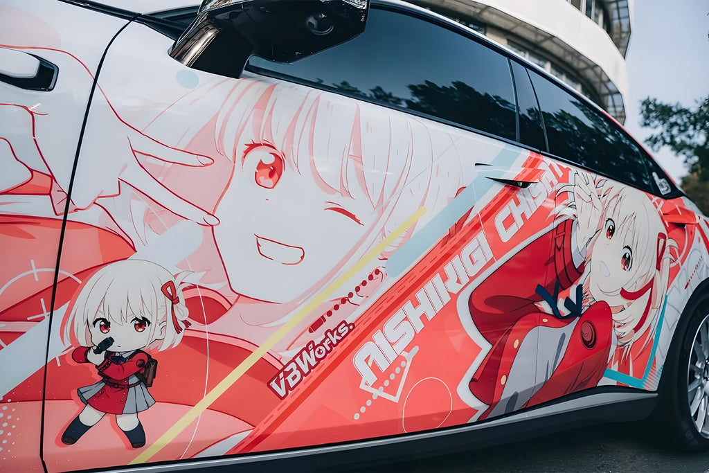 Lycoris Recoil Full Size Car Wrap [AW-16]