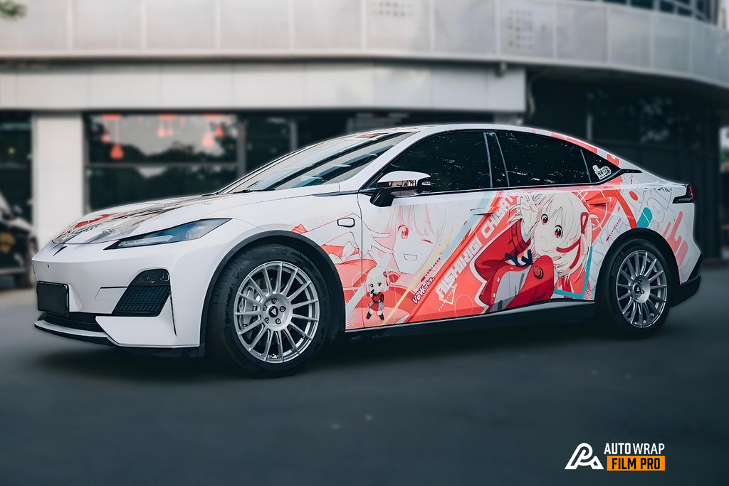 Lycoris Recoil Full Size Car Wrap [AW-16]