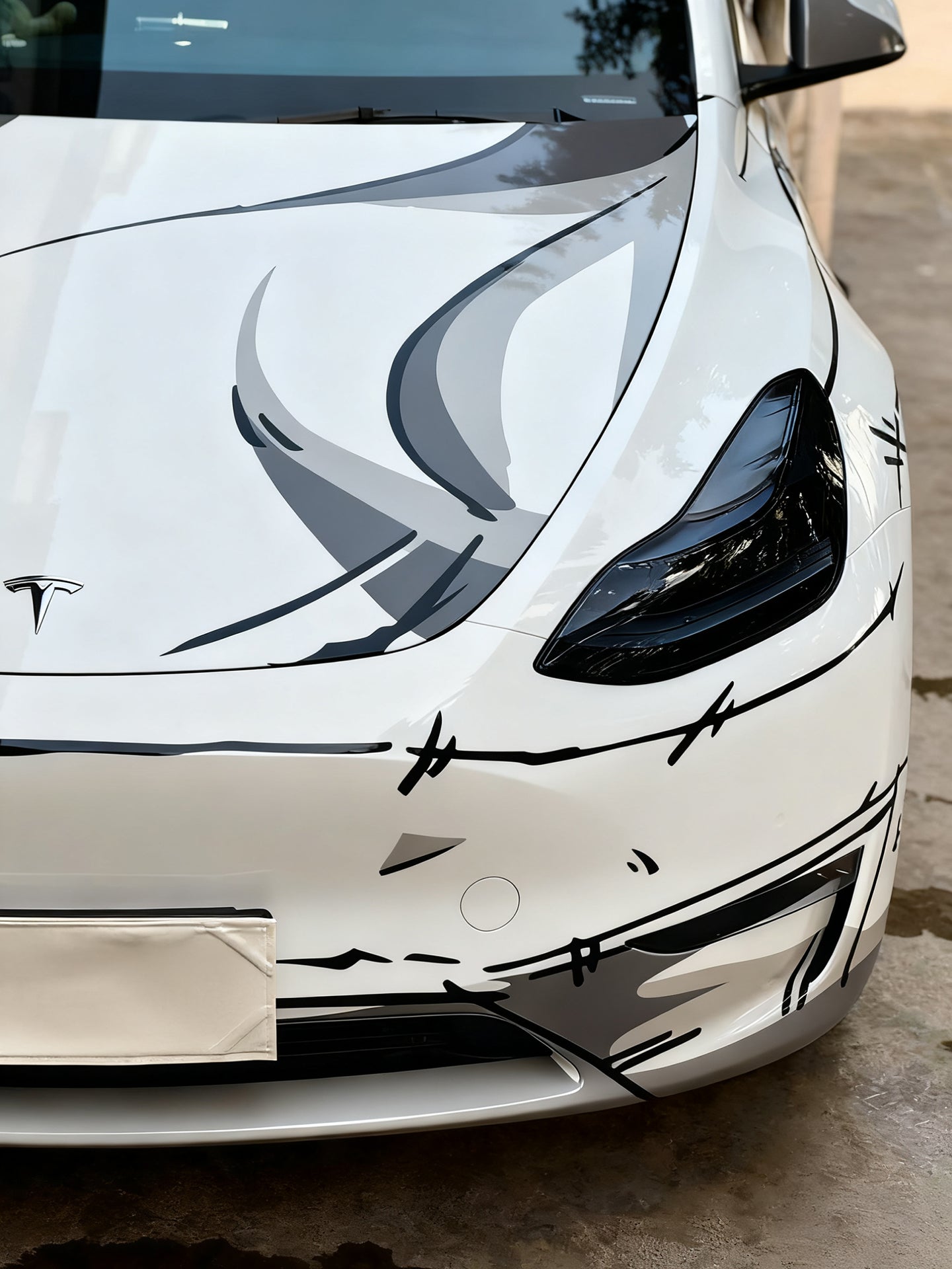 Manga Style C Car Wrap [UW-53]