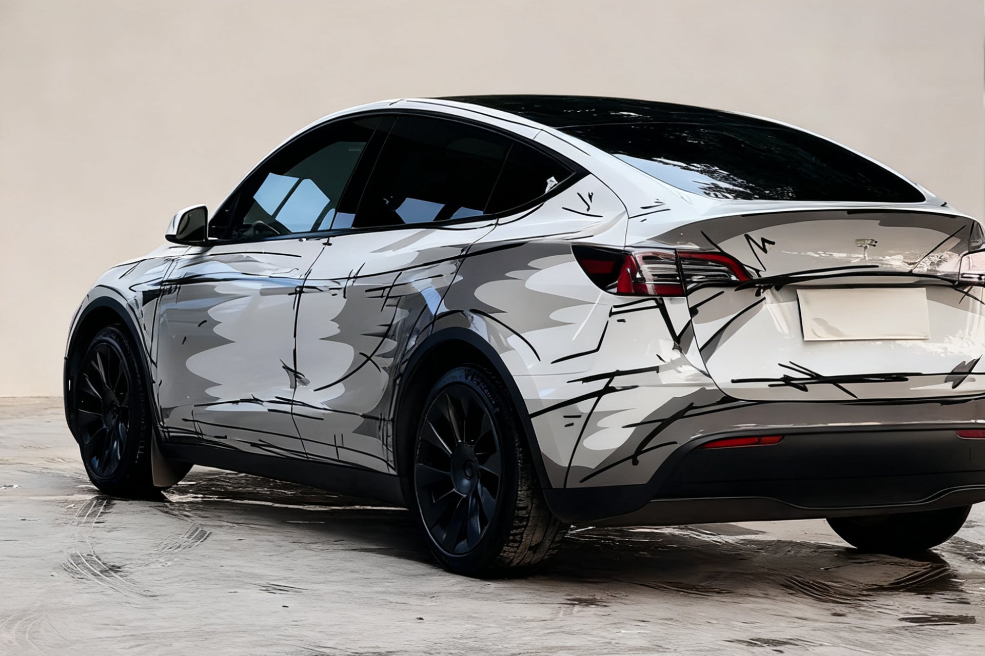 Manga Style C Car Wrap [UW-53]