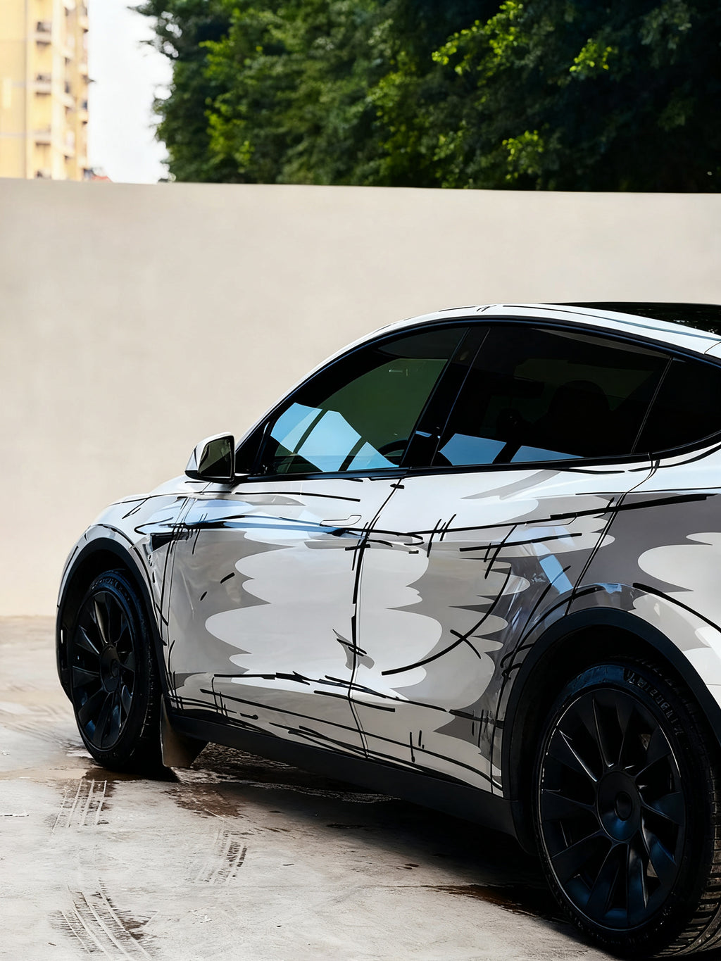 Manga Style C Car Wrap [UW-53]