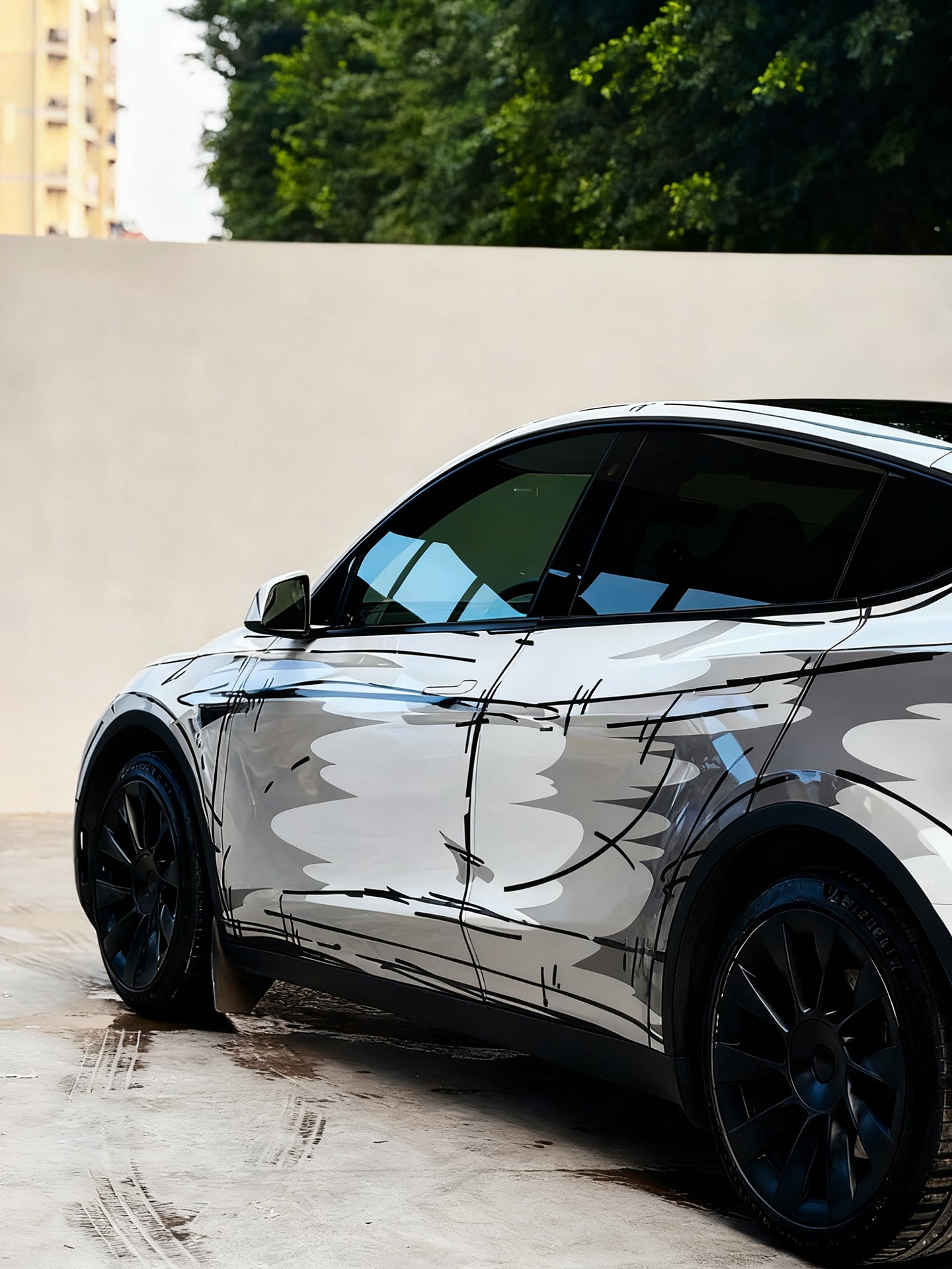 Manga Style C Car Wrap [UW-53]