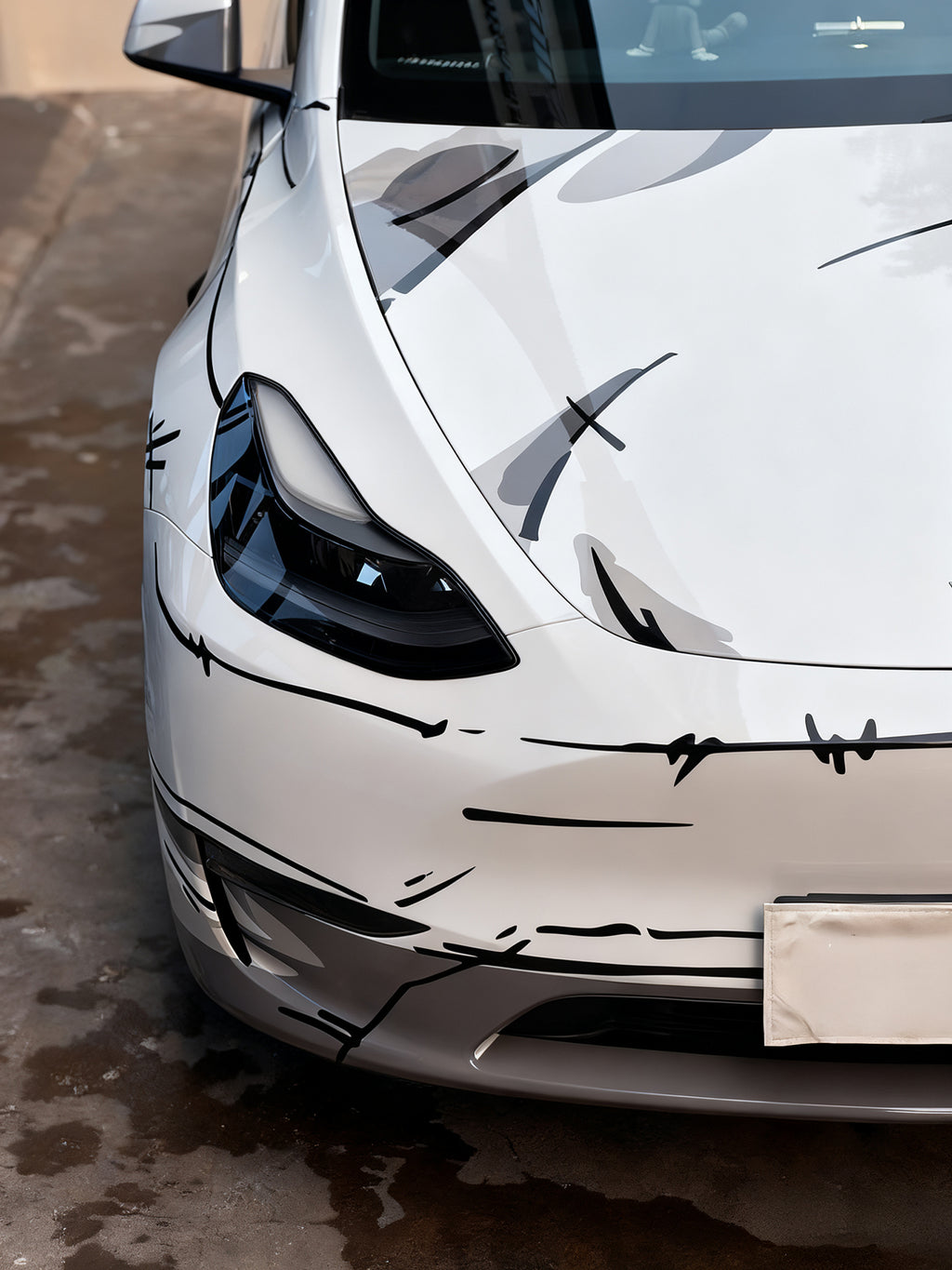 Manga Style C Car Wrap [UW-53]