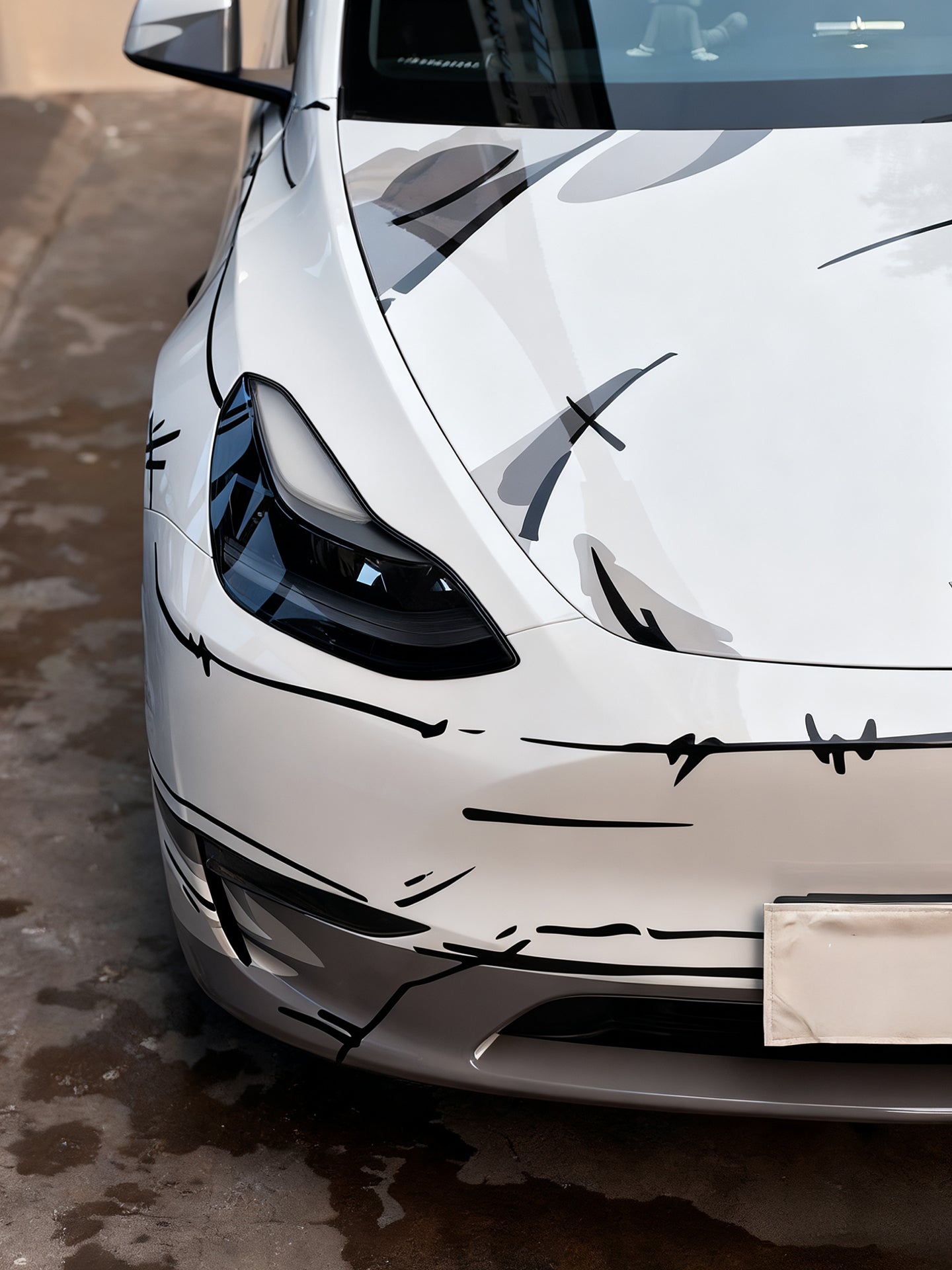 Manga Style C Car Wrap [UW-53]