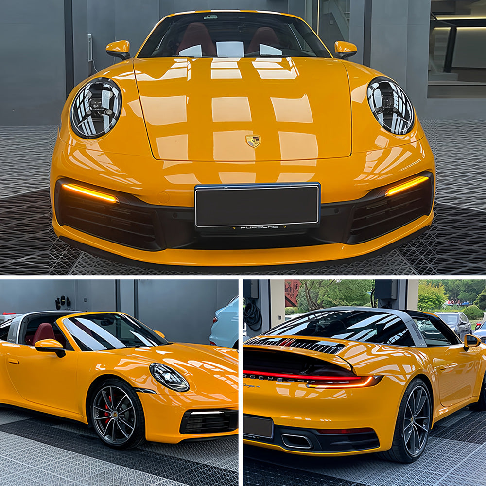 Car Orange Wraps Series