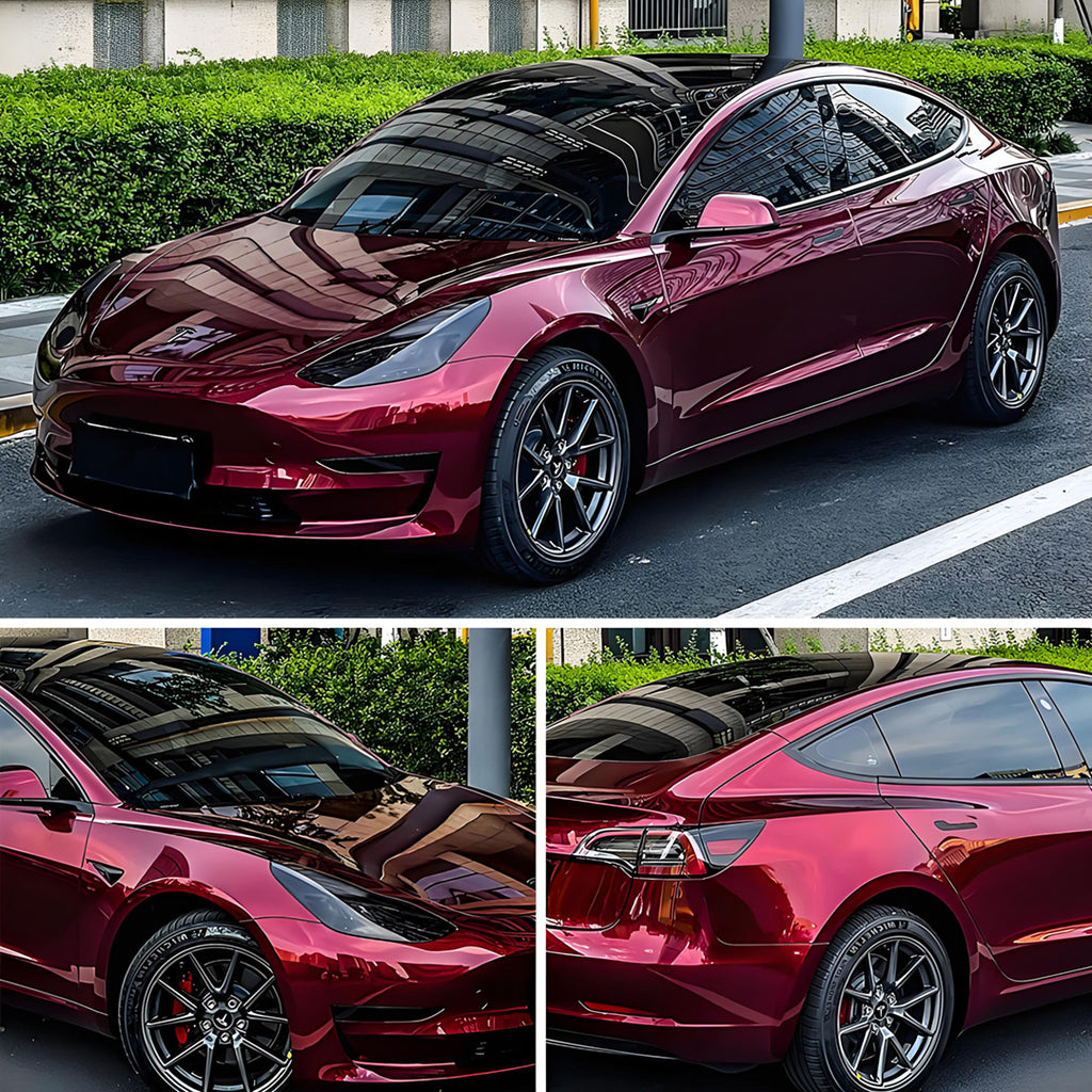 Car Red Wraps Series
