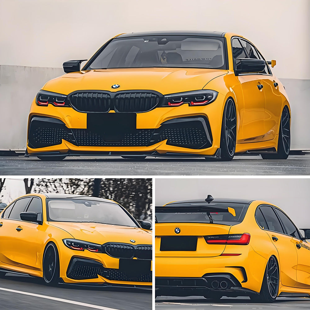 Car Yellow Wraps Series