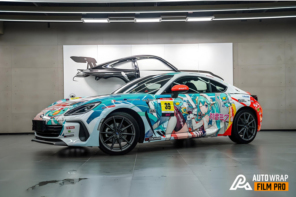 Miku A Autofolierung