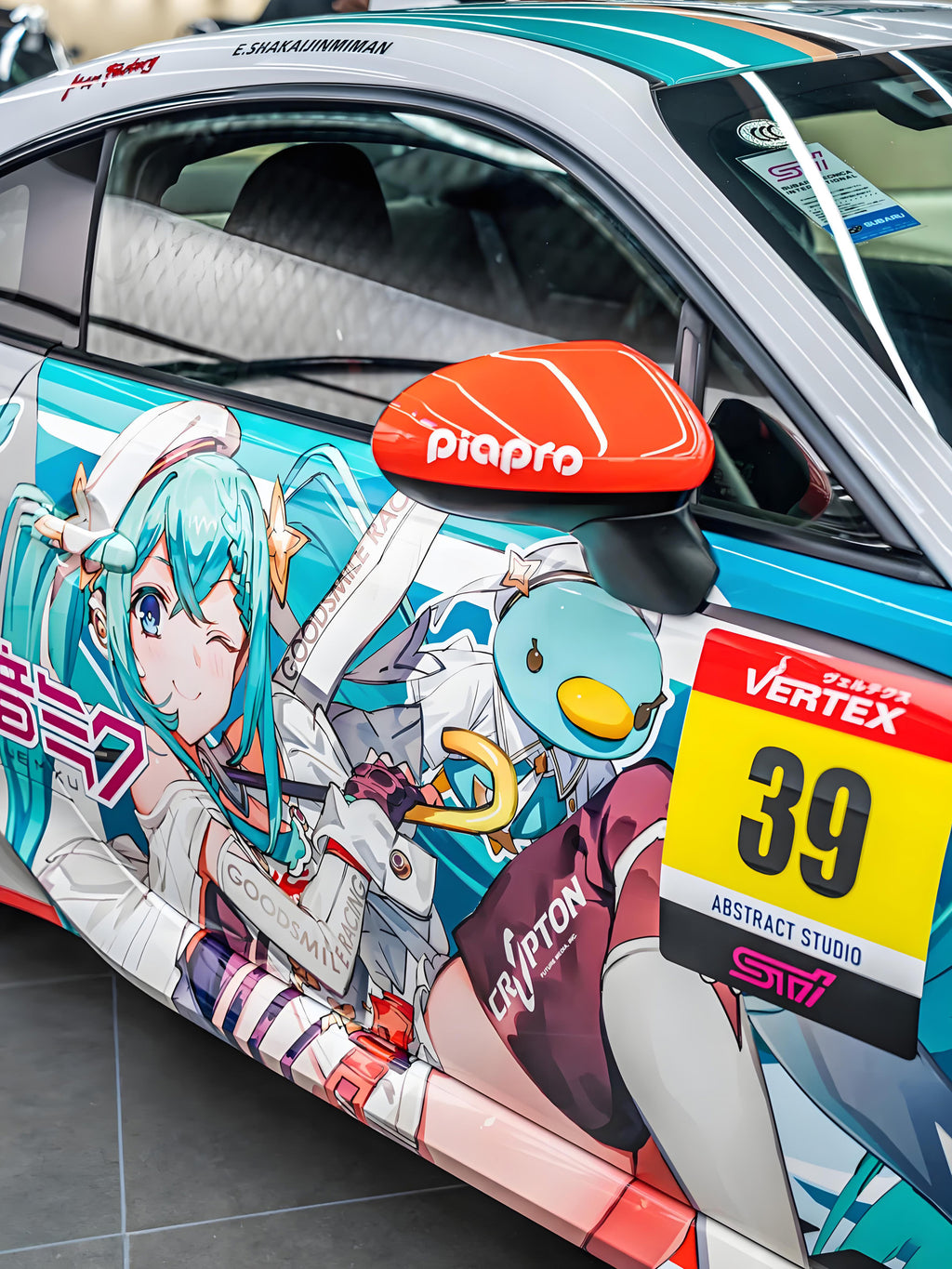 Miku A Autofolierung