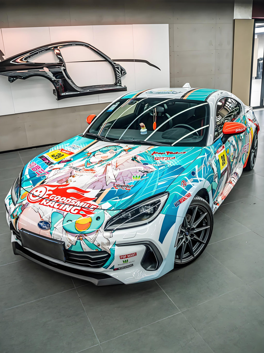 Miku A Autofolierung