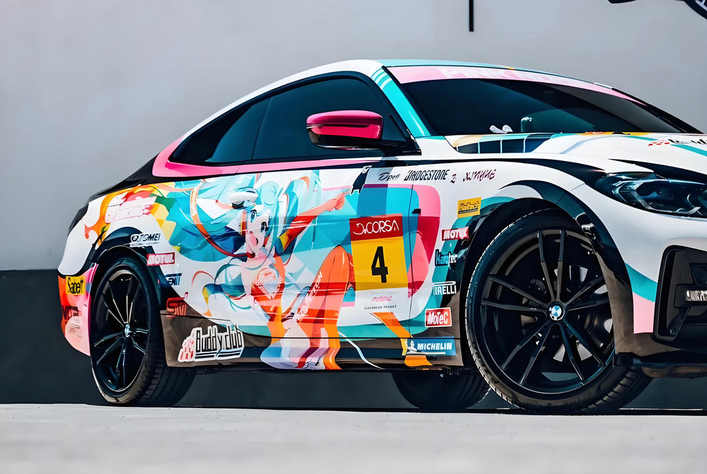 Miku B Autofolierung