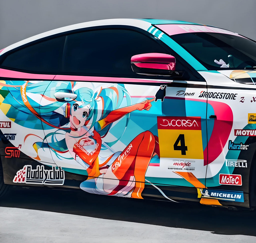 Miku B Autofolierung