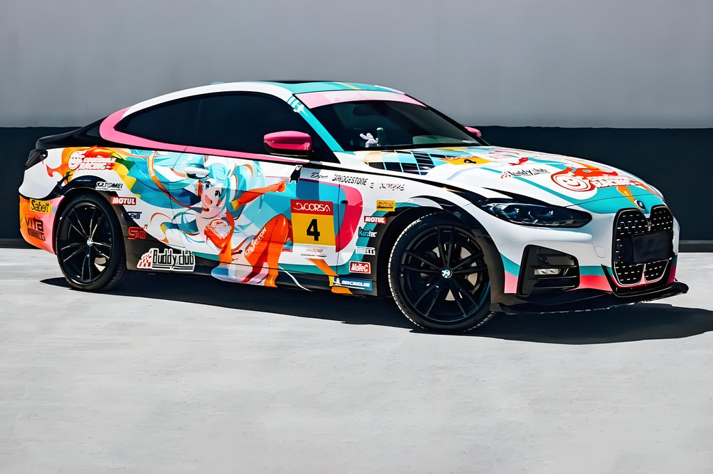 Miku B Autofolierung