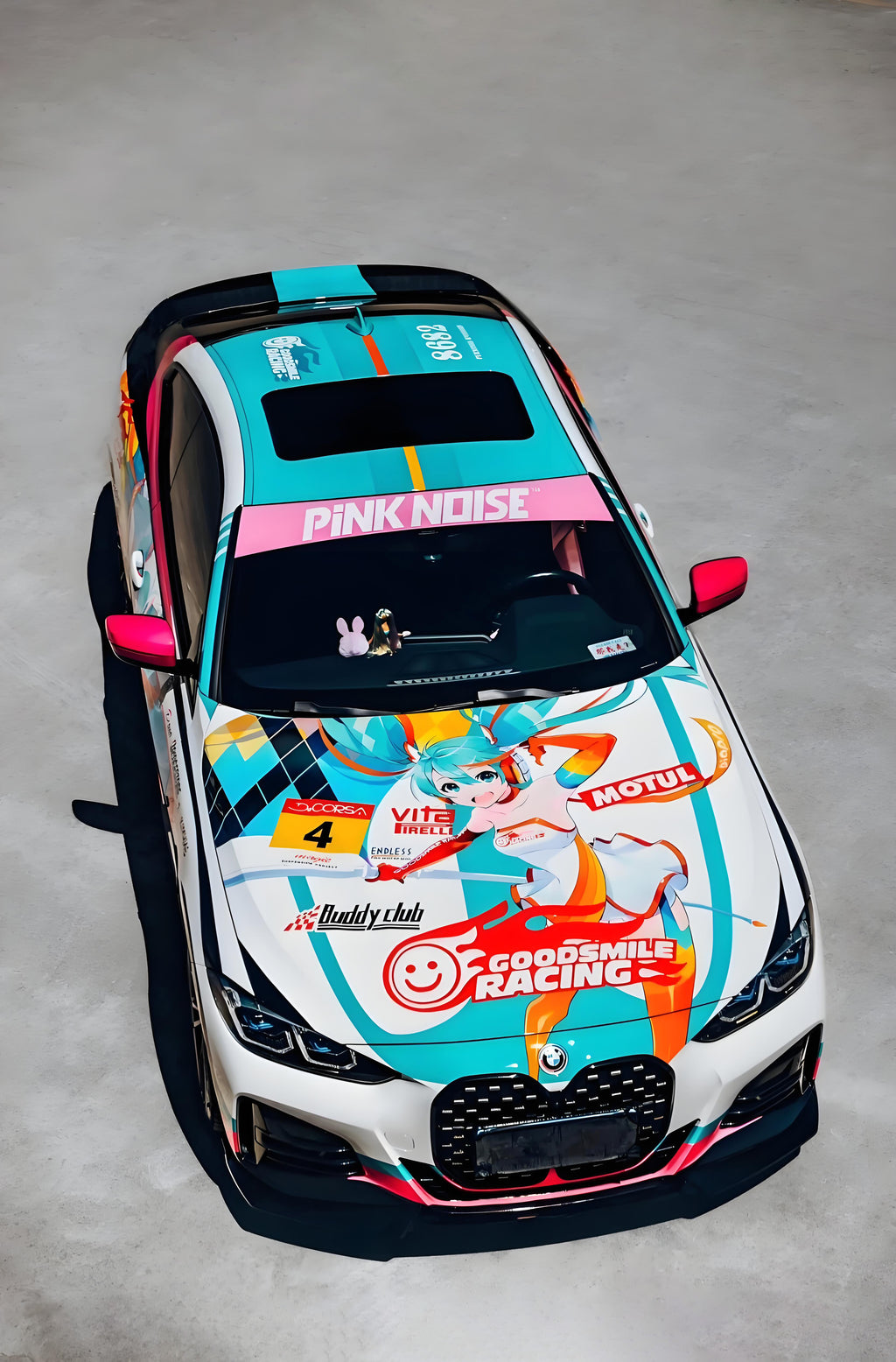 Miku B Autofolierung